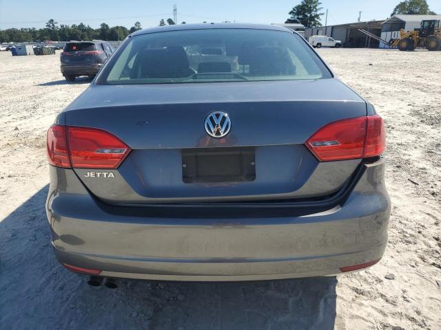 3VW2K7AJ4EM354110 - 2014 VOLKSWAGEN JETTA BASE ნაცრისფერი ფოტო 6