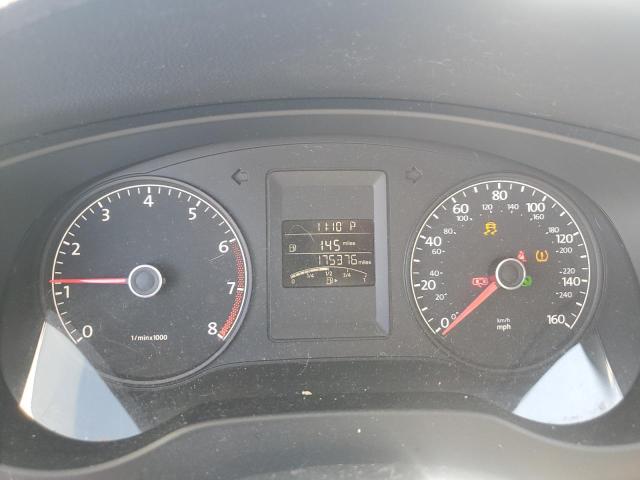 3VW2K7AJ4EM354110 - 2014 VOLKSWAGEN JETTA BASE ნაცრისფერი ფოტო 9