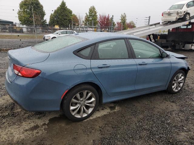 1C3CCCBB5FN662984 - 2015 CHRYSLER 200 S BLUE photo 3