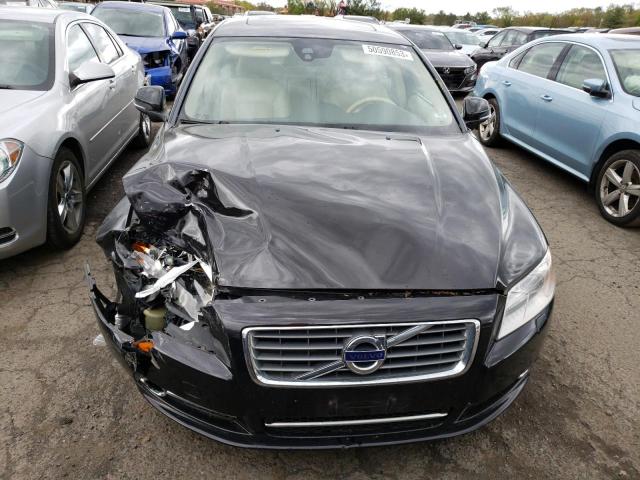 YV1902AH7D1171166 - 2013 VOLVO S80 T6 BLACK photo 5