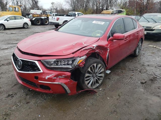 JH4KC1F56JC000303 - 2018 ACURA RLX TECH RED photo 1