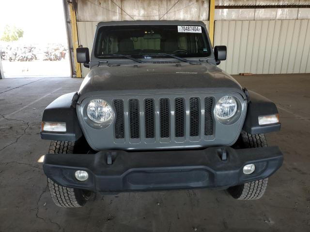 1C4HJXDN7LW127005 - 2020 JEEP WRANGLER U SPORT GRAY photo 5