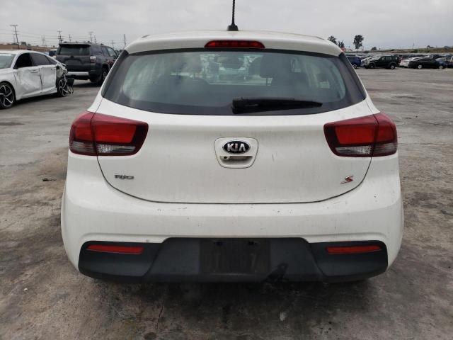 3KPA25AD0LE352679 - 2020 KIA RIO LX WHITE photo 6