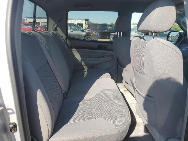 5TELU42N76Z252886 - 2006 TOYOTA TACOMA DOUBLE CAB Argent photo 10