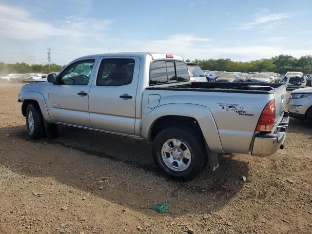 5TELU42N76Z252886 - 2006 TOYOTA TACOMA DOUBLE CAB Argent photo 2