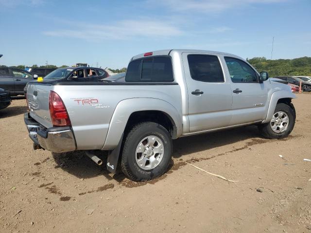 5TELU42N76Z252886 - 2006 TOYOTA TACOMA DOUBLE CAB Argent photo 3