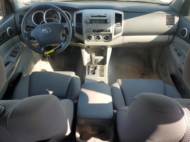 5TELU42N76Z252886 - 2006 TOYOTA TACOMA DOUBLE CAB Argent photo 8