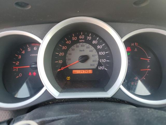 5TELU42N76Z252886 - 2006 TOYOTA TACOMA DOUBLE CAB Argent photo 9