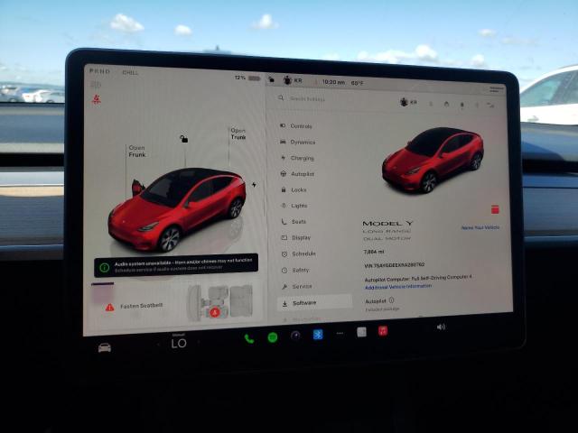 7SAYGDEEXRA280762 - 2024 TESLA MODEL Y RED photo 9