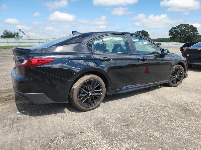 4T1DBADK5SU027649 - 2025 TOYOTA CAMRY XSE BLACK photo 3