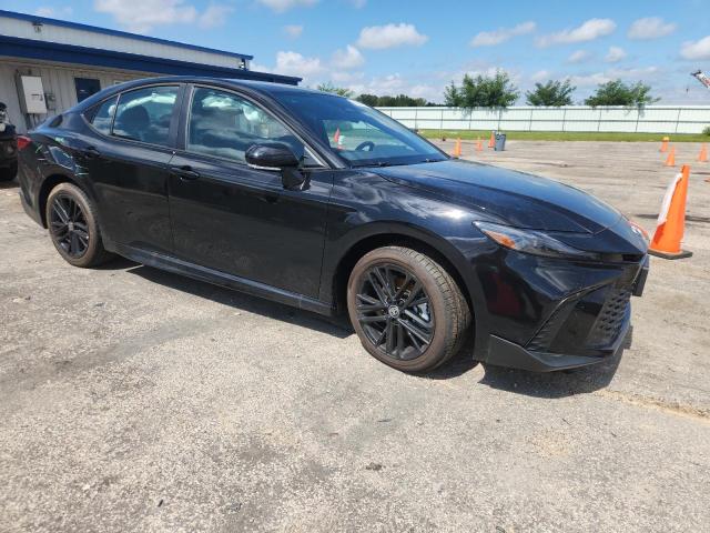 4T1DBADK5SU027649 - 2025 TOYOTA CAMRY XSE BLACK photo 4