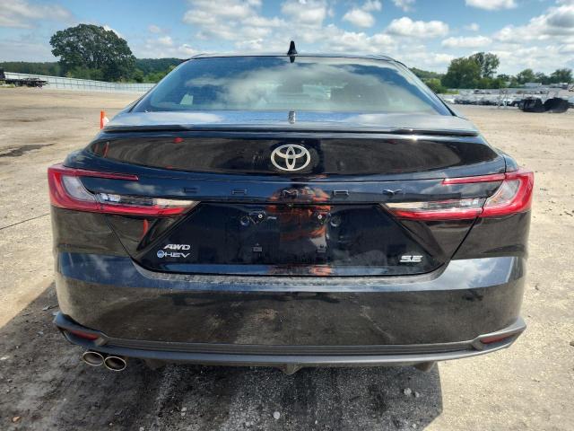 4T1DBADK5SU027649 - 2025 TOYOTA CAMRY XSE BLACK photo 6