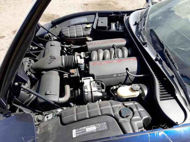 1G1YY22G315115366 - 2001 CHEVROLET CORVETTE BLUE photo 11