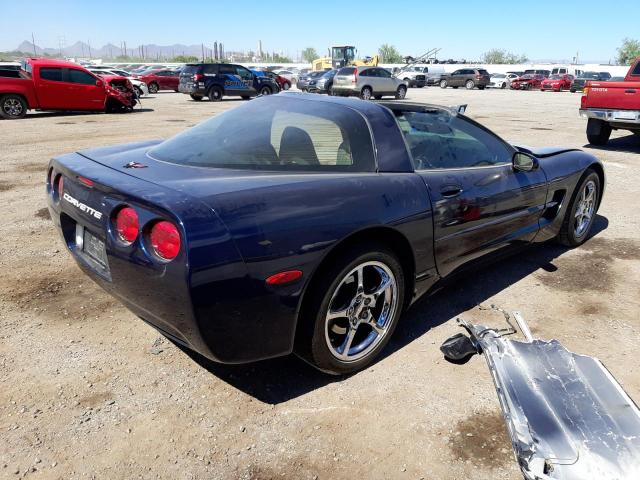 1G1YY22G315115366 - 2001 CHEVROLET CORVETTE BLUE photo 3