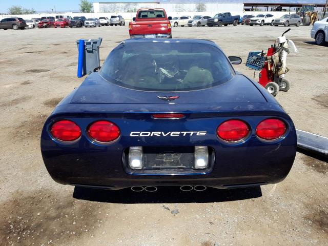 1G1YY22G315115366 - 2001 CHEVROLET CORVETTE BLUE photo 6