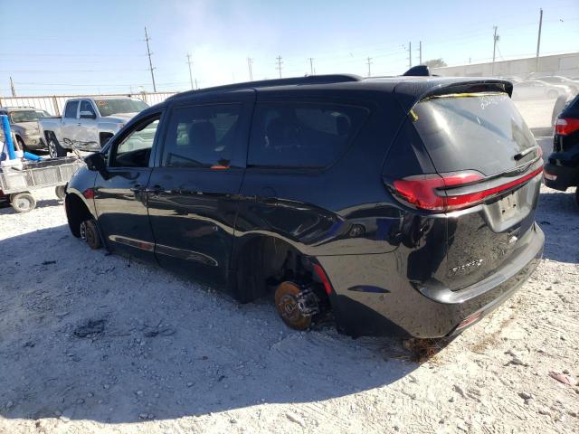 2C4RC1BG5MR601642 - 2021 CHRYSLER PACIFICA TOURING L BLACK photo 2