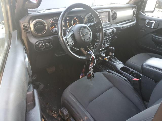 1C4GJXAG1JW153310 - 2018 JEEP WRANGLER SPORT BLACK photo 8