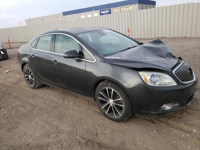 1G4PW5SK6G4185128 - 2016 BUICK VERANO SPORT TOURING GRAY photo 4