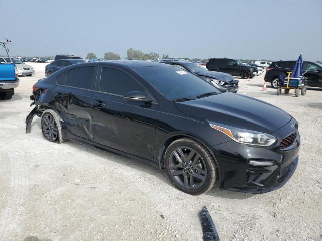 3KPF34AD4ME334202 - 2021 KIA FORTE GT LINE BLACK photo 4