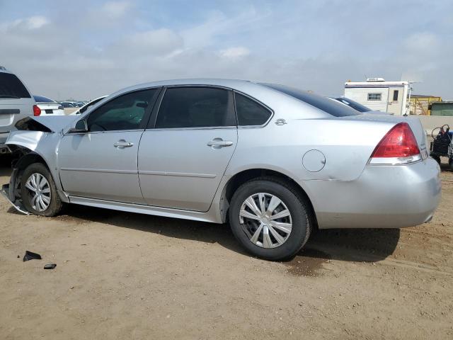2G1WS57MX91306644 - 2009 CHEVROLET IMPALA POLICE SILVER photo 2
