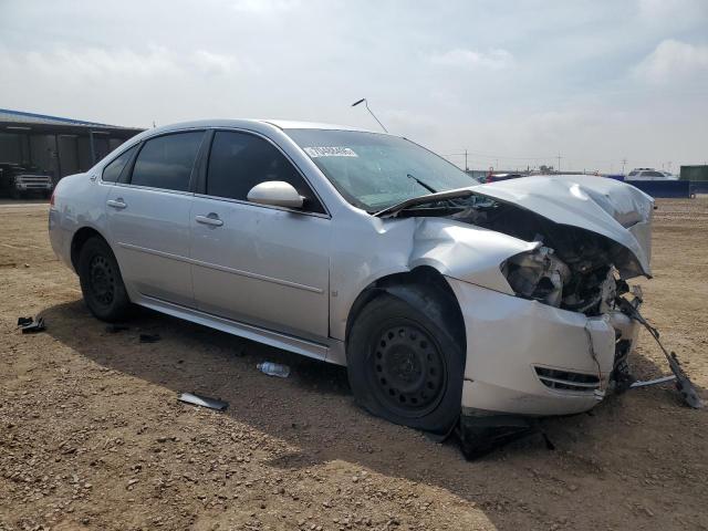 2G1WS57MX91306644 - 2009 CHEVROLET IMPALA POLICE SILVER photo 4
