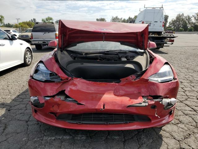 5YJ3E1EA0PF454279 - 2023 TESLA MODEL 3 RED photo 5