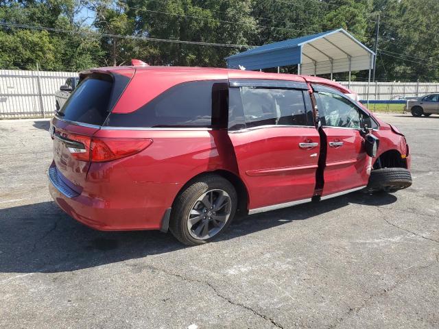 5FNRL6H93NB058651 - 2022 HONDA ODYSSEY ELITE RED photo 3