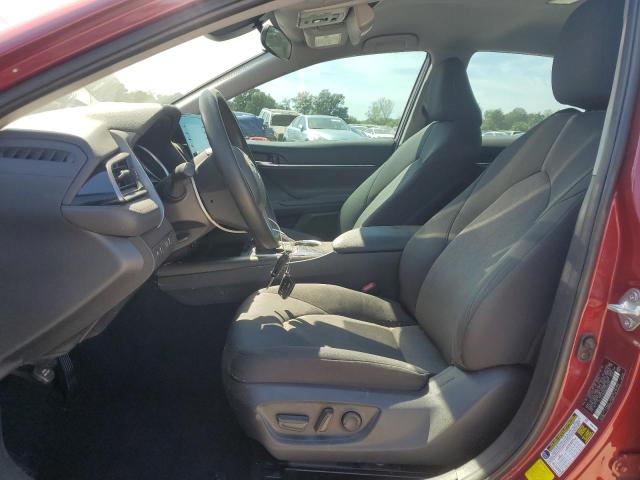 4T1C11AK8NU709450 - 2022 TOYOTA CAMRY LE RED photo 7