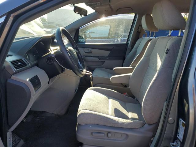 5FNRL5H2XBB030239 - 2011 HONDA ODYSSEY LX GRAY photo 7