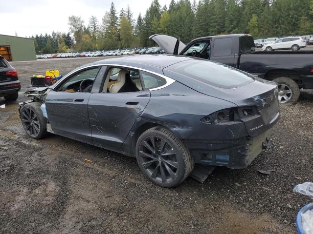 5YJSA1E20JF286330 - 2018 TESLA MODEL S أسود صورة 2