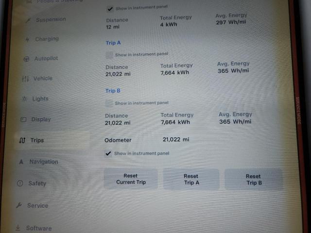 5YJSA1E20JF286330 - 2018 TESLA MODEL S أسود صورة 9