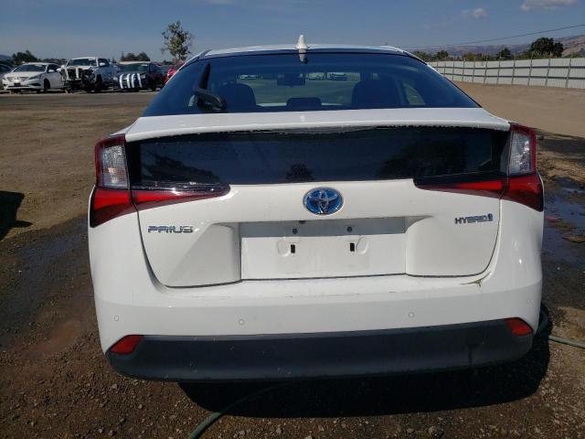 JTDKAMFU1N3179209 - 2022 TOYOTA PRIUS NIGHT SHADE WHITE photo 6