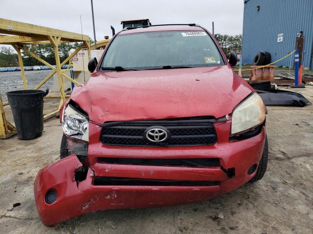 JTMZD33V276042925 - 2007 TOYOTA RAV4 RED photo 5