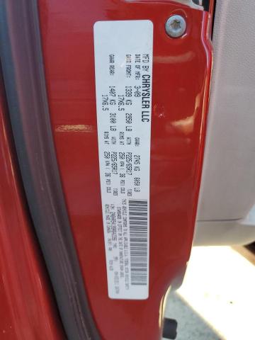 2A8HR54199R642396 - 2009 CHRYSLER TOWN & COU TOURING 红色 照片 13