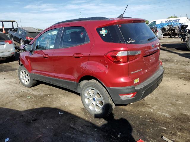 MAJ6S3GL1LC326100 - 2020 FORD ECOSPORT SE RED photo 2