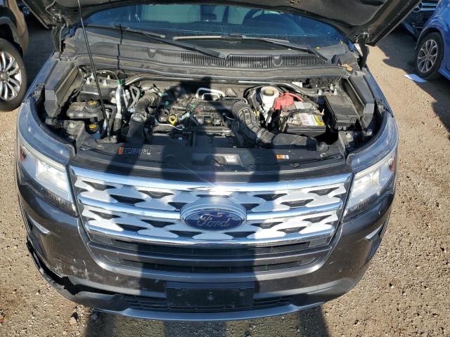 1FM5K8DH7KGA57011 - 2019 FORD EXPLORER XLT Graphite photo 11