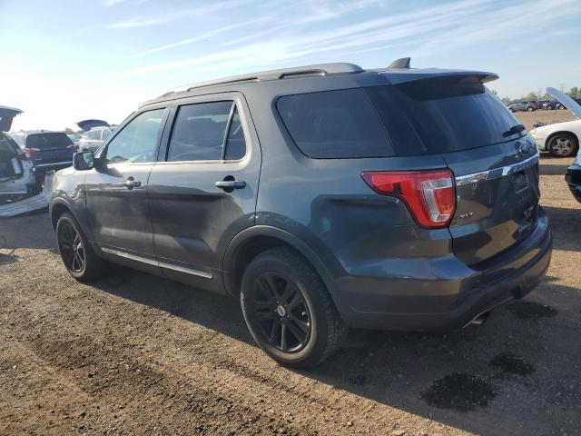1FM5K8DH7KGA57011 - 2019 FORD EXPLORER XLT Graphite photo 2