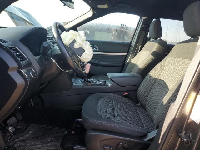 1FM5K8DH7KGA57011 - 2019 FORD EXPLORER XLT Graphite photo 7