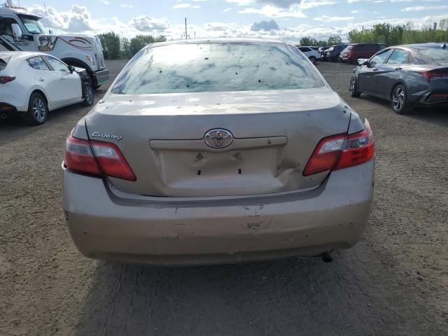 4T1BE46K39U326483 - 2009 TOYOTA CAMRY BASE BEIGE photo 6