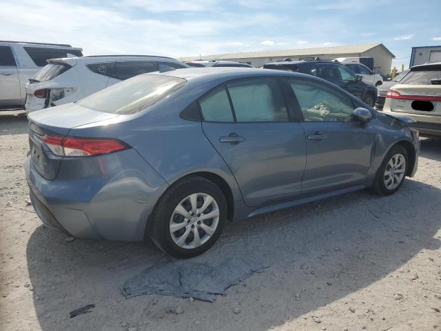 JTDEPMAE9NJ195097 - 2022 TOYOTA COROLLA LE CHARCOAL photo 3