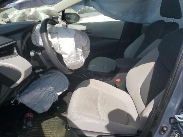 JTDEPMAE9NJ195097 - 2022 TOYOTA COROLLA LE CHARCOAL photo 7