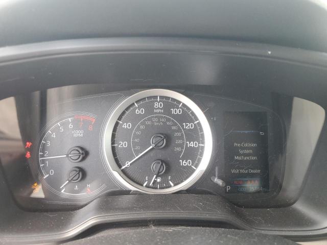 JTDEPMAE9NJ195097 - 2022 TOYOTA COROLLA LE CHARCOAL photo 9