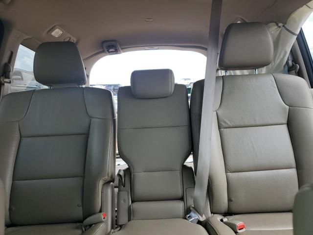 5FNRL5H65DB053210 - 2013 HONDA ODYSSEY EXL მუქწითელი ფოტო 10