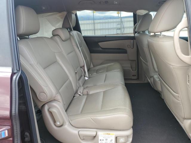 5FNRL5H65DB053210 - 2013 HONDA ODYSSEY EXL მუქწითელი ფოტო 11