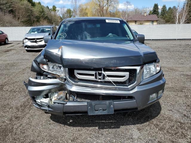 5FPYK16559B500201 - 2009 HONDA RIDGELINE RTL GRAY photo 5