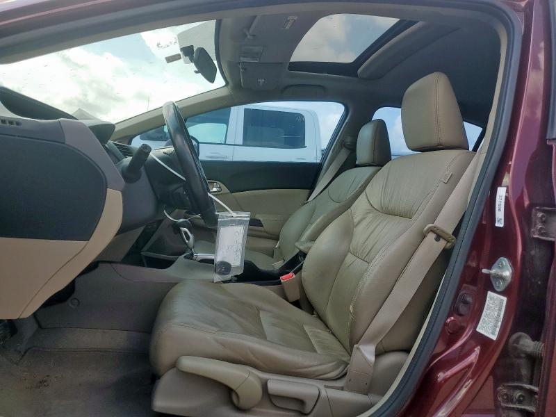19XFB2F94CE053625 - 2012 HONDA CIVIC EXL 勃艮第红 照片 7