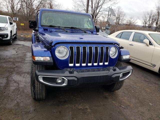 1C4HJXEN9LW220770 - 2020 JEEP WRANGLER U SAHARA BLUE photo 5