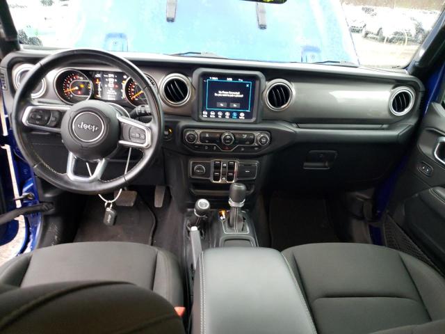 1C4HJXEN9LW220770 - 2020 JEEP WRANGLER U SAHARA BLUE photo 8