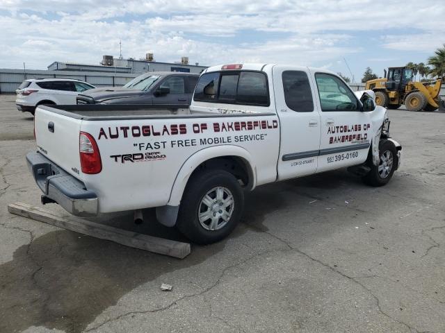 5TBRT34126S476672 - 2006 TOYOTA TUNDRA ACCESS CAB SR5 WHITE photo 3