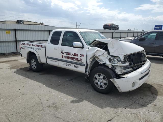 5TBRT34126S476672 - 2006 TOYOTA TUNDRA ACCESS CAB SR5 WHITE photo 4